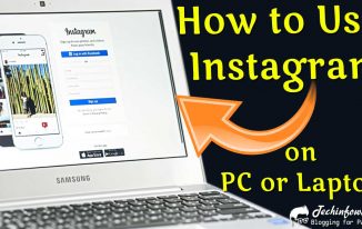 How to upload photos and videos on instagram from pc