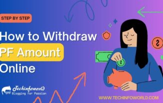 How to withdraw pf amount online