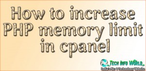 php memory limit