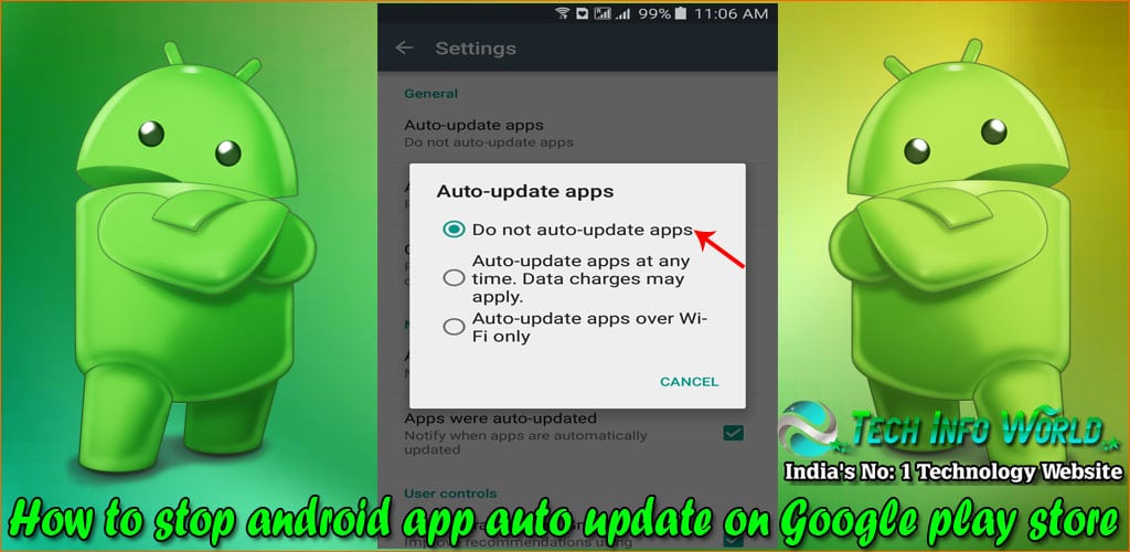 android app auto update on Google play store 3