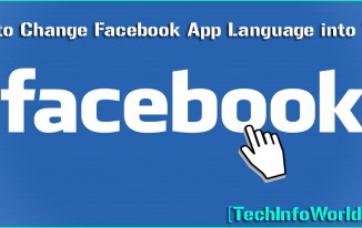 How to Change Facebook App Language into Tamil