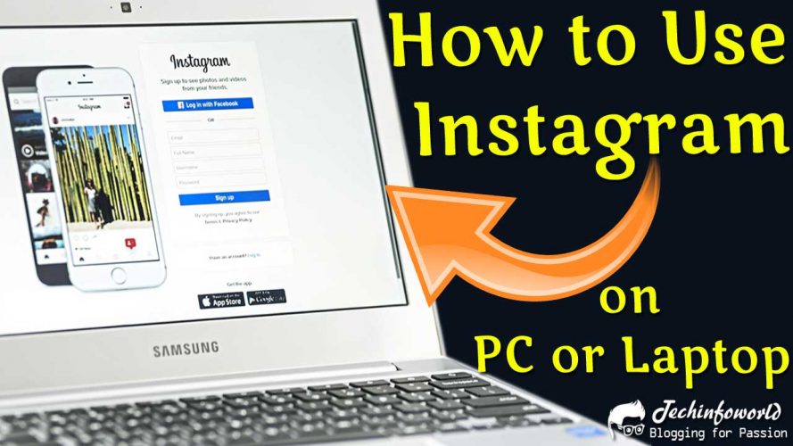 How to upload photos and videos on instagram from pc