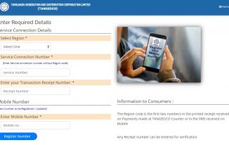 tneb mobile number registration online