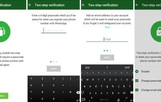 enable whatsapp two step verification