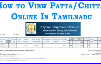 view patta chitta online in tamilnadu