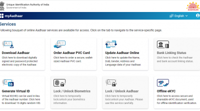 Update Aadhaar Card Name Online