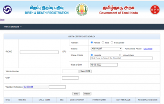 Download Birth Certificate Online