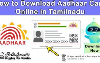 how to download aadhaar card online in tamilnadu