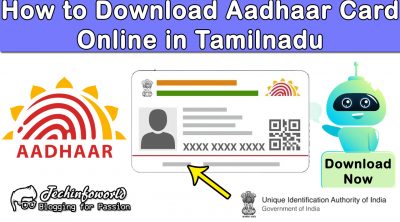 how to download aadhaar card online in tamilnadu