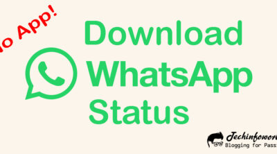 how to download WhatsApp status without app